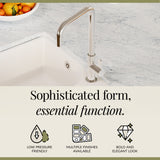 Kuma Kitchen Mono Mixer Tap - Multiple Handles and Finishes Available