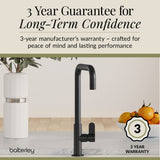 Kuma Kitchen Mono Mixer Tap - Multiple Handles and Finishes Available