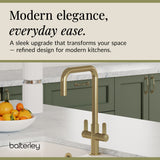 Kuma Kitchen Mono Mixer Tap - Multiple Handles and Finishes Available