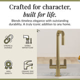 Kuma Kitchen Mono Mixer Tap - Multiple Handles and Finishes Available