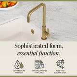 Kuma Kitchen Mono Mixer Tap - Multiple Handles and Finishes Available