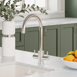 Lacerta Kitchen Mono Mixer Tap - Multiple Finish and Handle Options Available