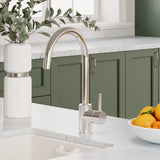 Lacerta Kitchen Mono Mixer Tap - Multiple Finish and Handle Options Available