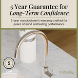 Lacerta Kitchen Mono Mixer Tap - Multiple Finish and Handle Options Available