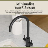 Lacerta Kitchen Mono Mixer Tap - Multiple Finish and Handle Options Available