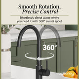 Lacerta Kitchen Mono Mixer Tap - Multiple Finish and Handle Options Available