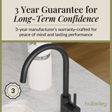 Lacerta Kitchen Mono Mixer Tap - Multiple Finish and Handle Options Available