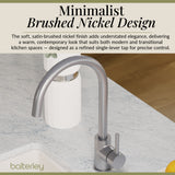 Lacerta Kitchen Mono Mixer Tap - Multiple Finish and Handle Options Available
