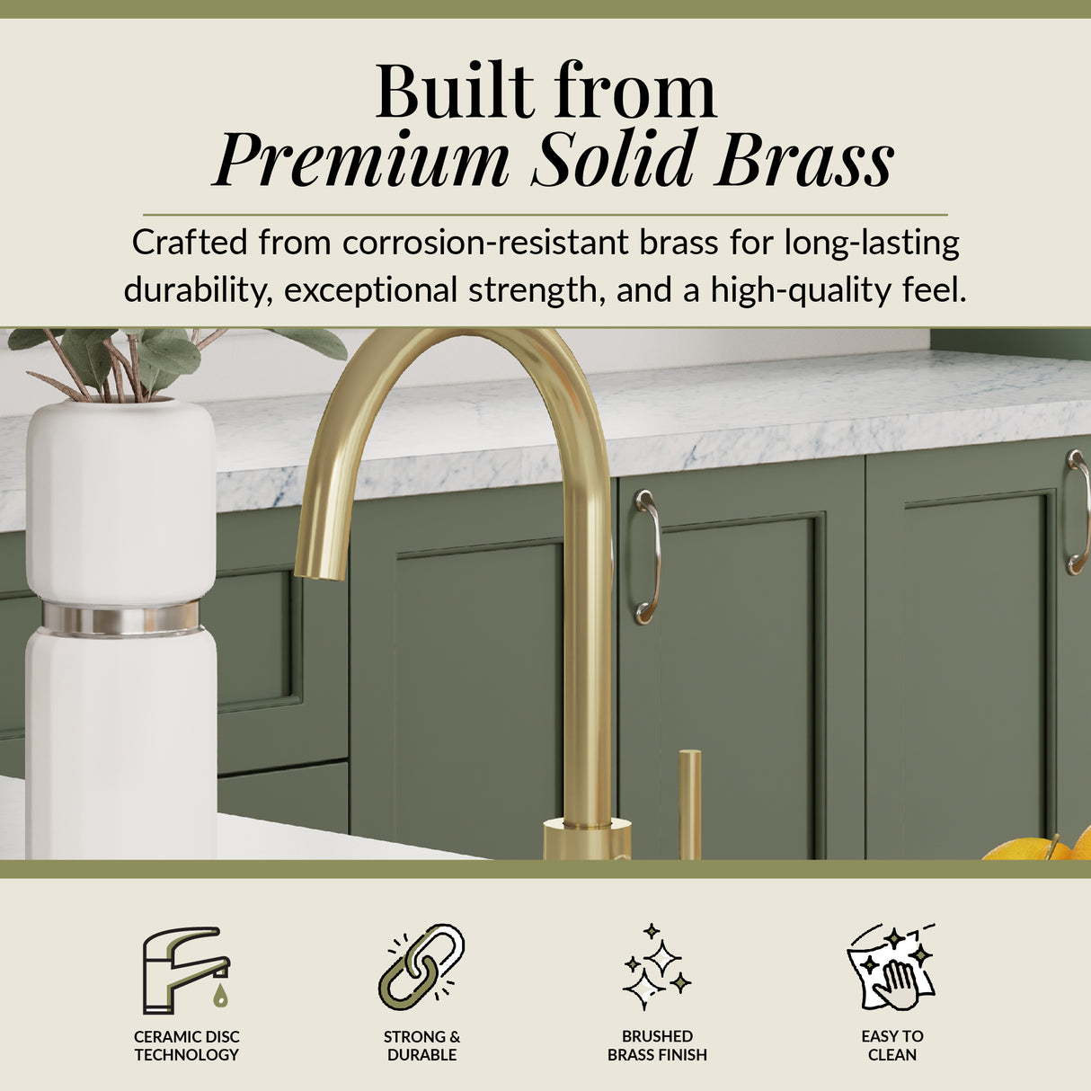 Lacerta Kitchen Mono Mixer Tap - Multiple Finish and Handle Options Available