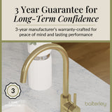 Lacerta Kitchen Mono Mixer Tap - Multiple Finish and Handle Options Available