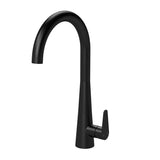 Kitchen Mono Mixer Tap with 1 Lever Handle, 398mm - Matt Black