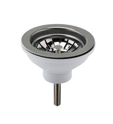 90mm Fireclay Kitchen Sink Basket Strainer Waste - Multiple Colours Available