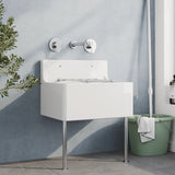 Single Bowl  Fireclay Ceramic Cleaner Sink w.Grid - Multiple Sizes and Accessories