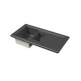 101cm Inset Counter Top Fireclay Ceramic Kitchen Sink - Multiple Options Available