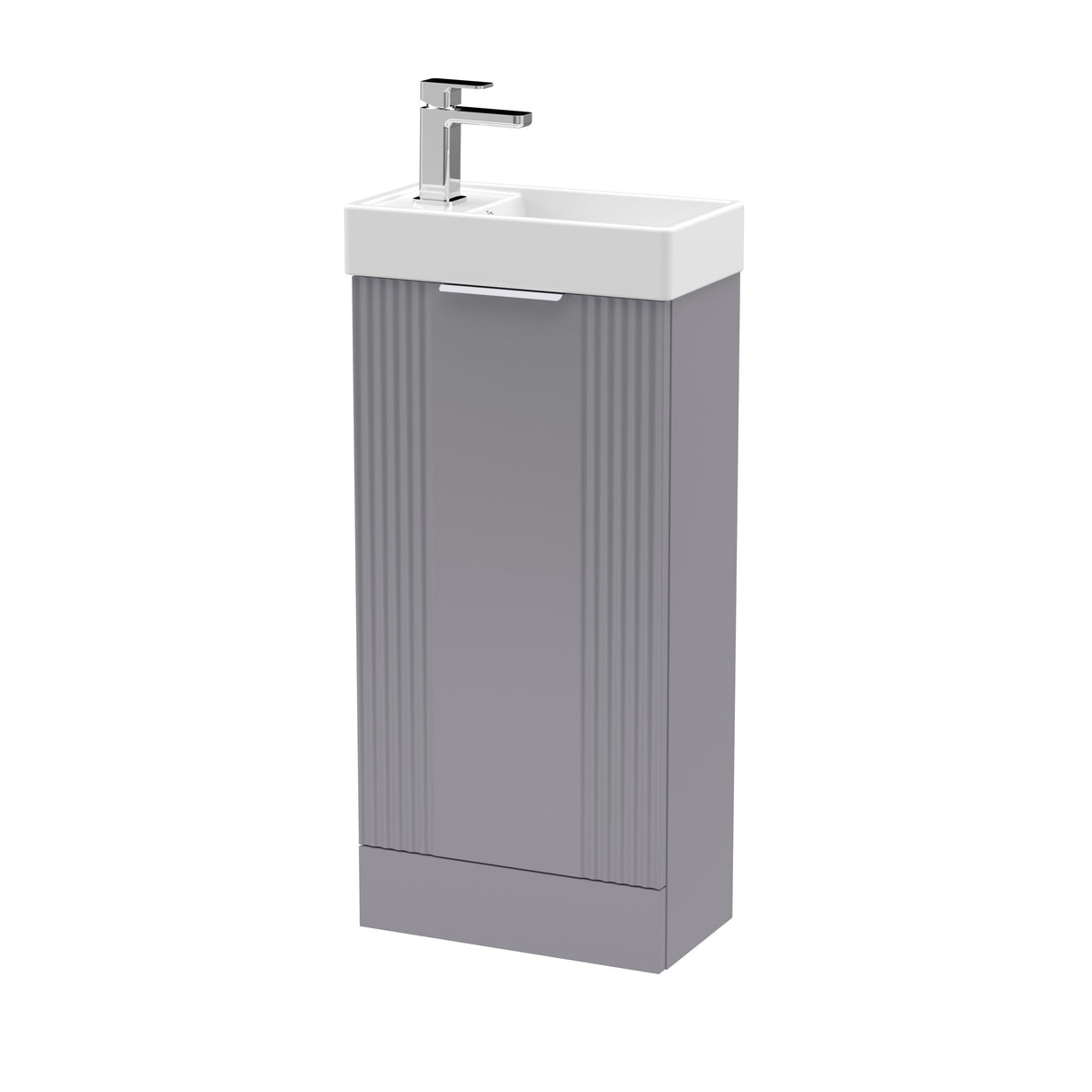 Retro Floor Standing  Bathroom Cloakroom Vanity Basin Unit - Multiple Colours