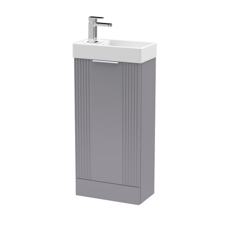 Retro Floor Standing  Bathroom Cloakroom Vanity Basin Unit - Multiple Colours