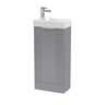 Retro Floor Standing  Bathroom Cloakroom Vanity Basin Unit - Multiple Colours