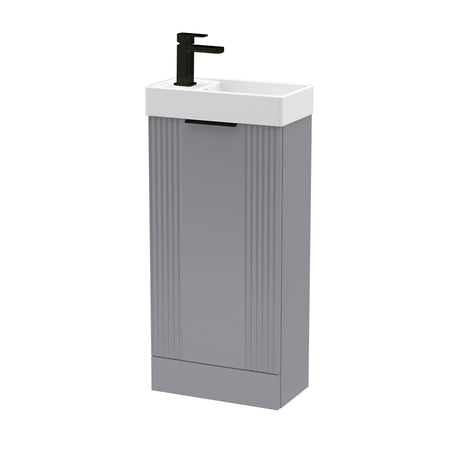 Retro Floor Standing  Bathroom Cloakroom Vanity Basin Unit - Multiple Colours