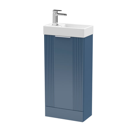 Retro Floor Standing  Bathroom Cloakroom Vanity Basin Unit - Multiple Colours