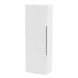 Fluted Tall Bathroom Unit, 400mm, Multiple Colours and Handle Options