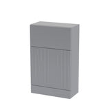 Fluted Front Floor Standing WC Unit, 500mm, Choice of Colour