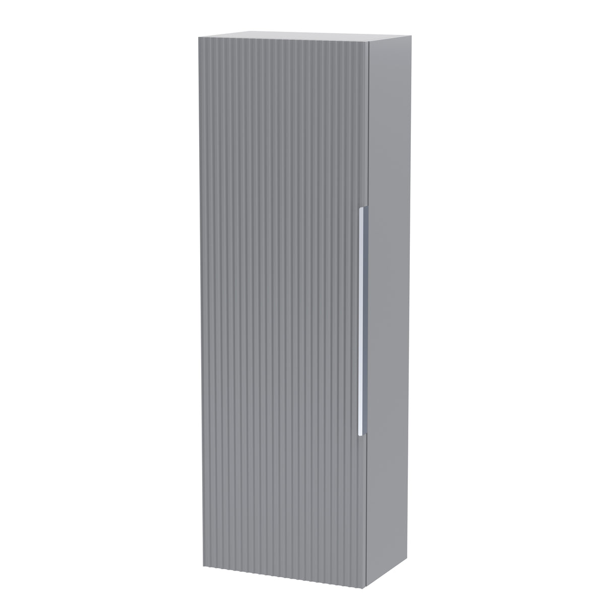Fluted Tall Bathroom Unit, 400mm, Multiple Colours and Handle Options