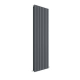 Modern Square Vertical Double Panel Radiator - Choice of Size and Finish