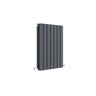 Contemporary Square Horizontal Double Panel Radiator - Choice of Size and Colour