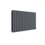 Contemporary Square Horizontal Double Panel Radiator - Choice of Size and Colour