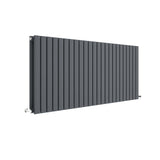 Contemporary Square Horizontal Double Panel Radiator - Choice of Size and Colour