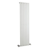 Vertical Single Panel Radiator – Square Design, Anthracite or Satin White, 1500mm & 1800mm