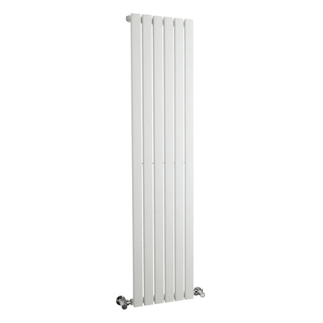 Vertical Single Panel Radiator – Square Design, Anthracite or Satin White, 1500mm & 1800mm