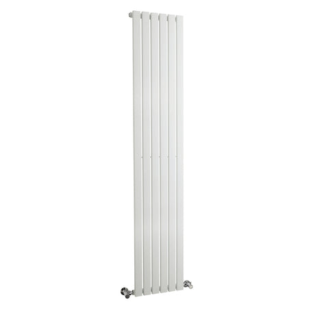 Vertical Single Panel Radiator – Square Design, Anthracite or Satin White, 1500mm & 1800mm
