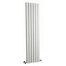 Modern Square Vertical Double Panel Radiator - Choice of Size and Finish