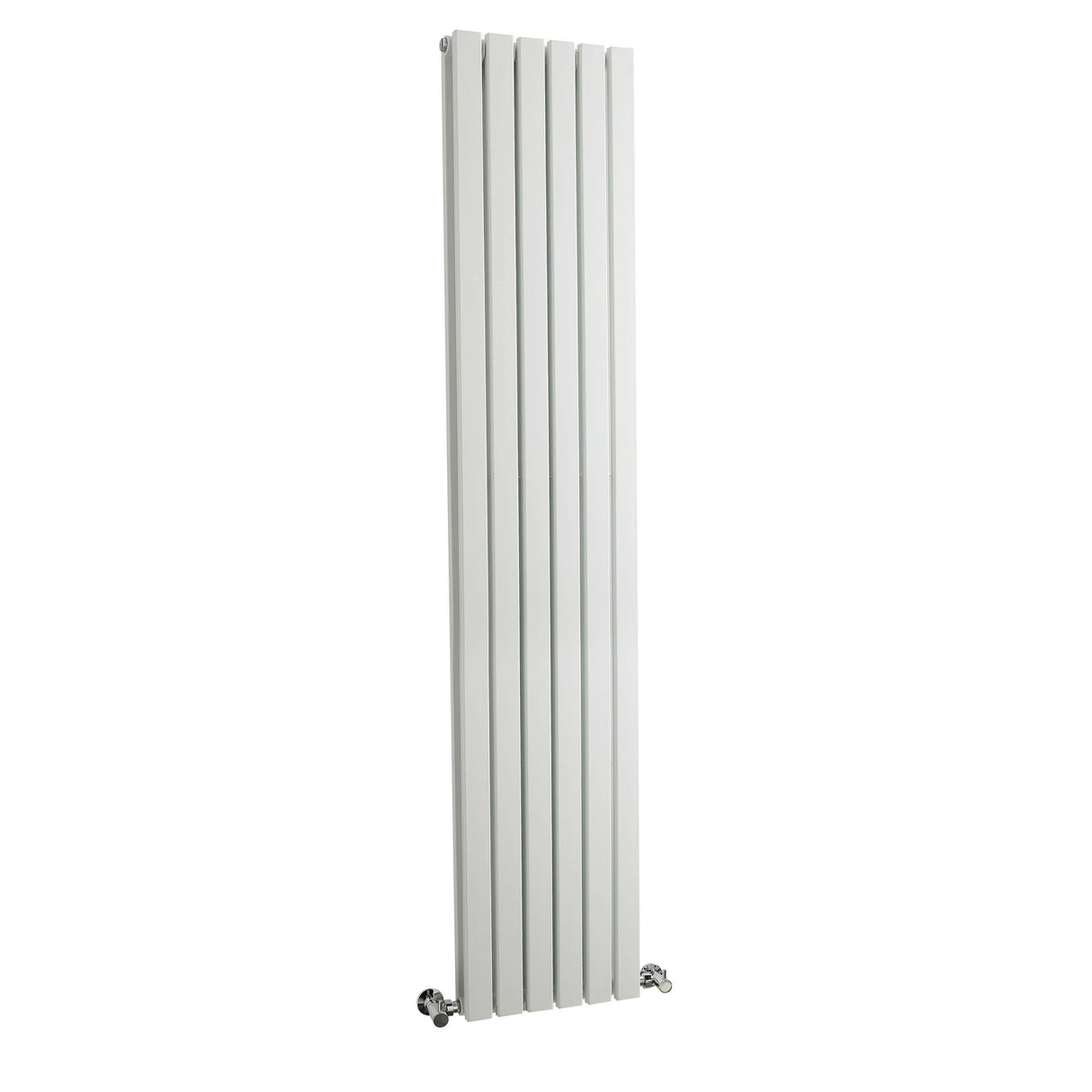 Modern Square Vertical Double Panel Radiator - Choice of Size and Finish
