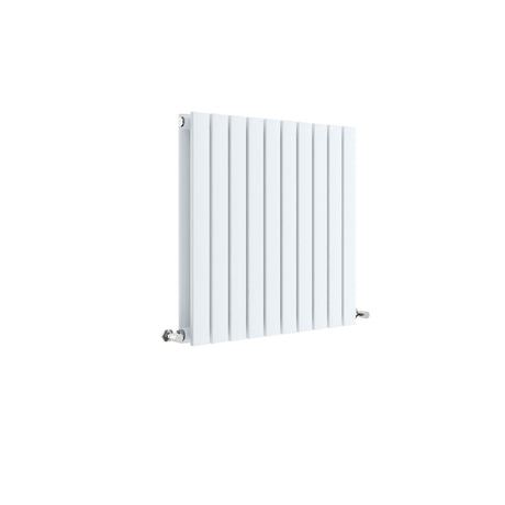 Contemporary Square Horizontal Double Panel Radiator - Choice of Size and Colour