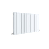 Contemporary Square Horizontal Double Panel Radiator - Choice of Size and Colour