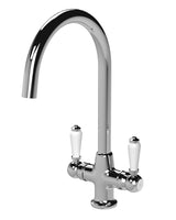 Traditional Mono Mixer Kitchen Tap - Multiple Handle and Finish Options Available