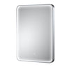 Contemporary Inset Framed LED Touch Sensor Mirror with De-mister Pad - 700 x 500mm - Choice of Colour