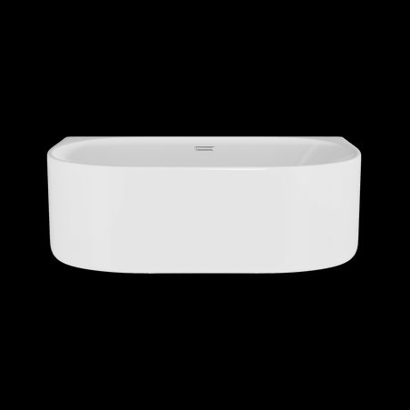 Contemporary Back To Wall Freestanding Bath from Balterley - Modern Design in Multiple Sizes