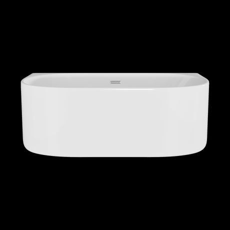 Contemporary Back To Wall Freestanding Bath from Balterley - Modern Design in Multiple Sizes