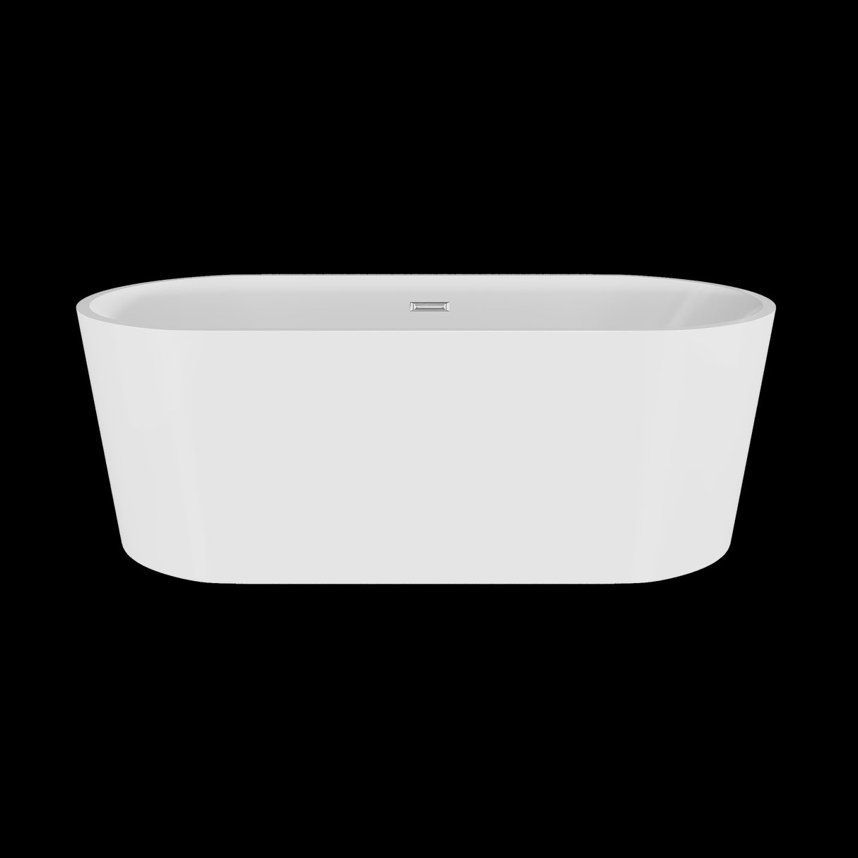 Contemporary Rounded Rectangular Freestanding Bath and Waste from Balterley - Multiple Sizes Available