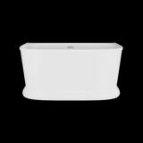 Contemporary Back To Wall Freestanding Bath from Balterley - Multiple Sizes Available