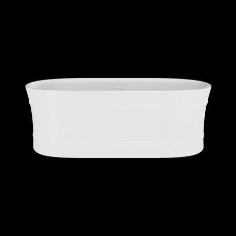 Elegant Oval Freestanding Bath with Layered Rim Design from Balterley - Multiple Sizes Available