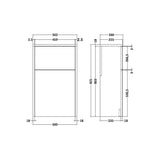 Power Wall Hung Cloakroom Bundle - Vanity, WC Unit, Toilet & Tap