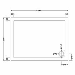 Contemporary 8mm Glass Walk In Wetroom Screen and Hinged Return Screen and Shower Tray - Choice of Size and Finish