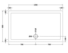 Contemporary 8mm Glass Walk In Wetroom Screen and Hinged Return Screen and Shower Tray - Choice of Size and Finish