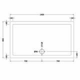 8mm Glass Walk In Wetroom Screens and Shower Tray - Choice of Size and Finish