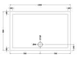 8mm Glass Walk In Wetroom Screen and Hinged Return Screen with Black Framed Design - Choice of Size