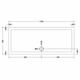 8mm Glass Walk In Wetroom Screens with Matt Black Framed Design and Shower Tray - Choice of Size